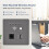 Wand-Wireless-WLAN-Router 300M AP mit USB-Ladestation, Grau 10