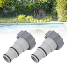2 piezas de adaptador de manguera para mangueras de 1,5/1,25 pulgadas 2500-4000 galones por hora