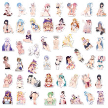 BP-0000191 50 pegatinas de chicas anime 3-7cm Color