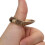Messing-Daumenring, 22mm Finger-Schutz 7
