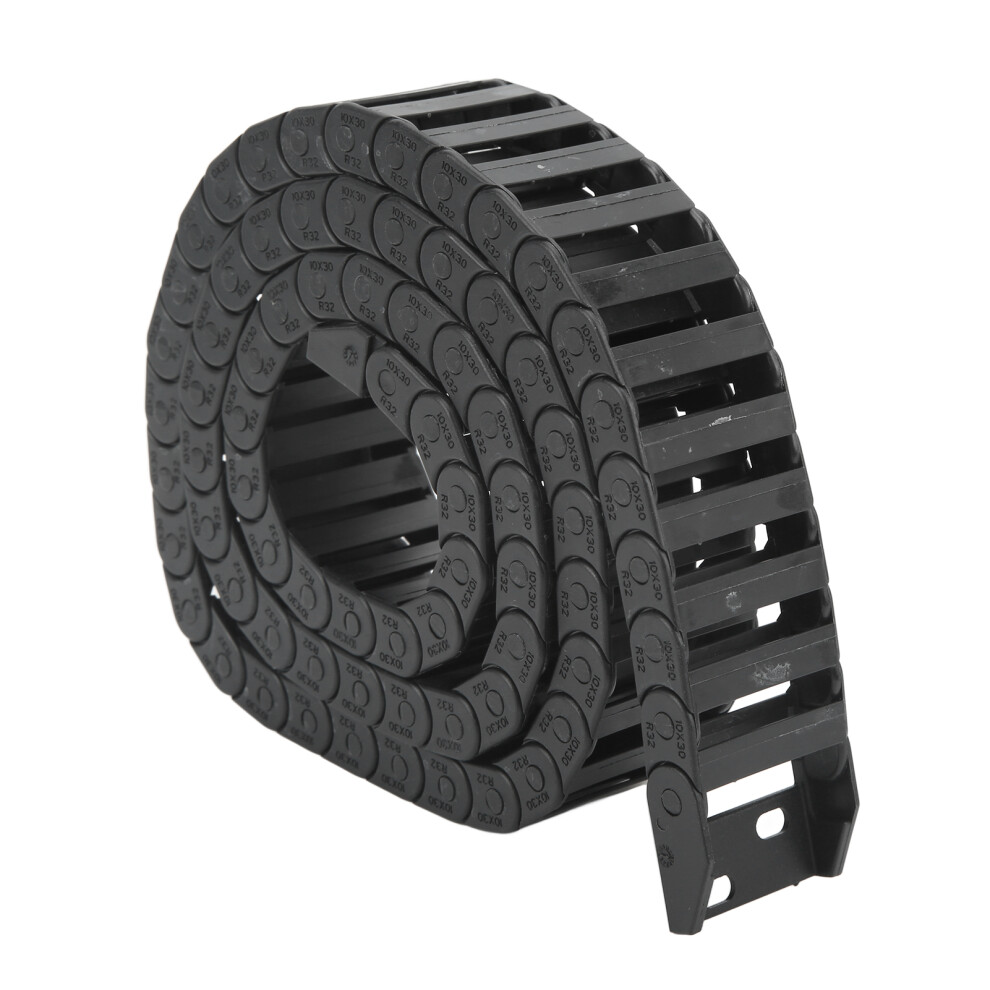 Cable Drag Chain Wire Carrier 10X30mm Internal Size 1M Length With End Connector For Cnc 4231321263560