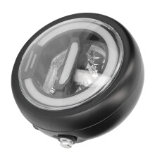 Faro LED redondo de 6.5 pulgadas 14.35W12V transparente