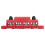 4-Stud PDB-Abdeckung 12-48V 250A 6.7x1.3x1.73in Rot 4