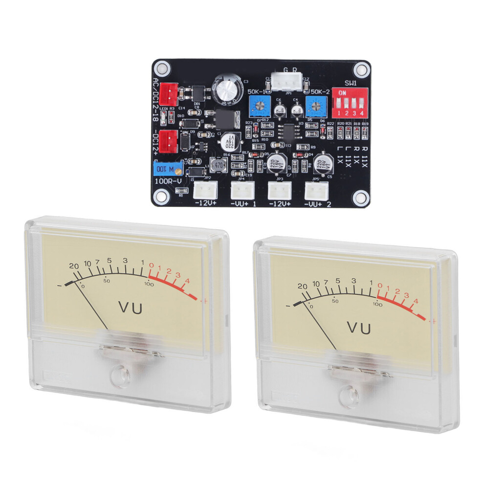 High Accuracy Power Amplifier Vu Meter Preamplifier Audio Level Meter With Driver Board 7901321264771