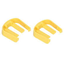 2 Stück Schnellverbinder-Schnalle C-Clip gelb K2 K3 K7