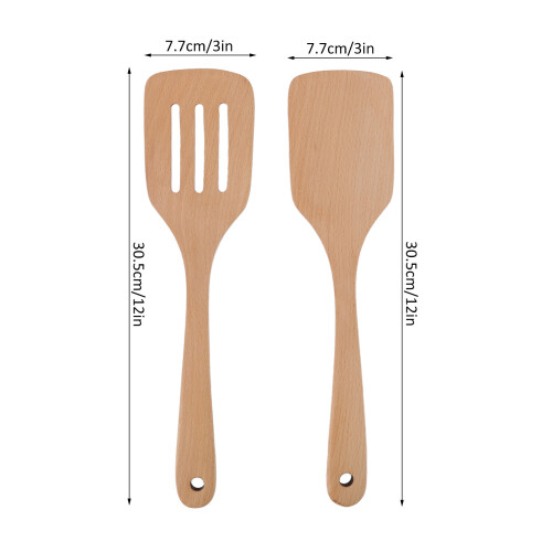 Spatel-Set aus Buche 100 g 30,57,7 cm Natur 2