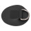 Einlagiges D-Ring-Patch - 15 g/0,5 oz, 6,5 cm, Schwarz 16