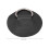 Einlagiges D-Ring-Patch - 15 g/0,5 oz, 6,5 cm, Schwarz 9