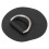 Einlagiges D-Ring-Patch - 15 g/0,5 oz, 6,5 cm, Schwarz 1