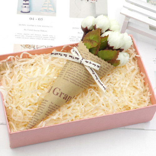 Modell: Papier-Schnipsel-Füllmaterial, Beige 30 g Geschenkbox