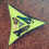 Hamaca triangular para varias personas 280x280x280 cm verde 3