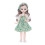 Muñeca de moda articulada de 11,8 pulgadas - Estilo A, plástico 2