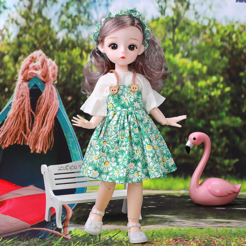 Muñeca de moda articulada de 11,8 pulgadas - Estilo A, plástico