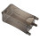 Wattepadspender ABS Transparent-Grau 122 g 16