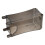 Wattepadspender ABS Transparent-Grau 122 g 12