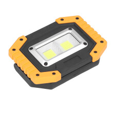 Luz de trabajo COB 2x18650/4xAA USB IP66 137x102x40mm