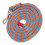 Verdicktes Nylon-Pferdehalfter 2,0 m Zugfestig Blau/Orange 11