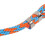 Verdicktes Nylon-Pferdehalfter 2,0 m Zugfestig Blau/Orange 6