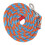 Verdicktes Nylon-Pferdehalfter 2,0 m Zugfestig Blau/Orange 8