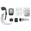 Wireless Bike Computer Bicycle Speedometer Waterproof Cycle Computer with Speed Sensor LED Backlight Automatic Wake-up 3