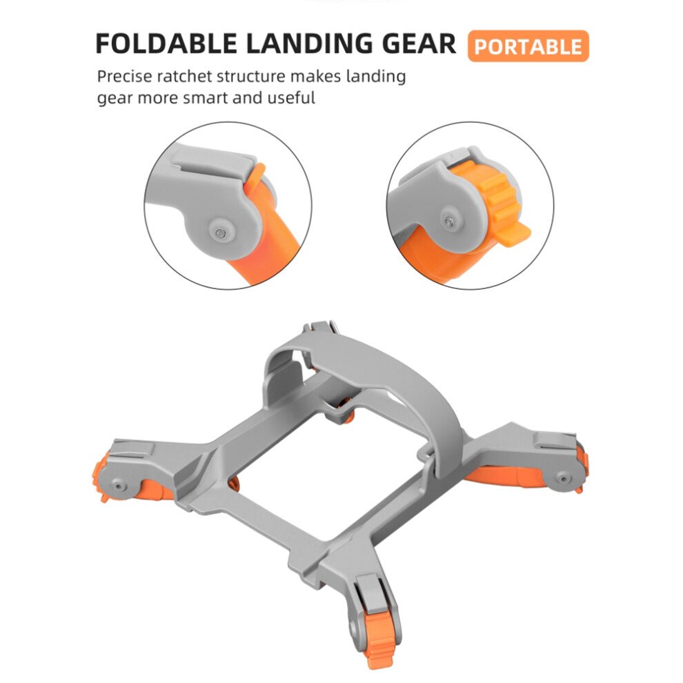 Landing Gear Leg Compatible for DJI Mini 3 Pro Foldable Drone Height Extension Landing Feet Safe Landing Gear Extension-image-OPC-PHVMHJY-NEW