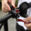 Soporte RC Mini 3 Pro con clip para bicicleta de aluminio 8