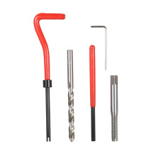 30 piezas kit de reparación de roscas métricas M5–M14 plateado