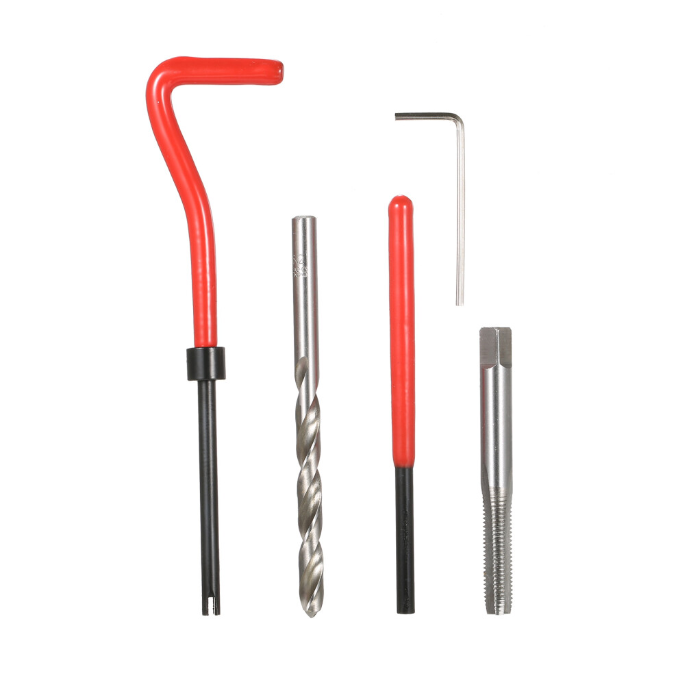 30Pcs Metric Thread Repair Insert Kit M5 M6 M8 M10 M12 M14 Helicoil Car Pro Coil Tool M6 * 1 7661321273899