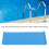 2 Stück Gummi-Poolleiter-Matten 60 x 24 x 0,1 cm Set 4