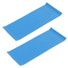 2 Stück Gummi-Poolleiter-Matten 60 x 24 x 0,1 cm Set