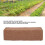 Bloque de coco 650g 20.5x10.5x5.5cm Natural 3