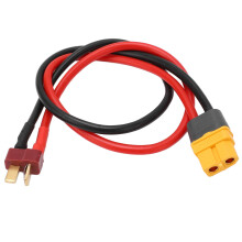 14AWG XT60 Weiblich zu T Stecker Männlich Adapterkabel für RC Auto Drohne 34,5 cm