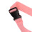 Riñonera de PVC transparente rosa - resistente al agua 4
