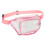 Riñonera de PVC transparente rosa - resistente al agua 2