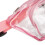 Riñonera de PVC transparente rosa - resistente al agua 6