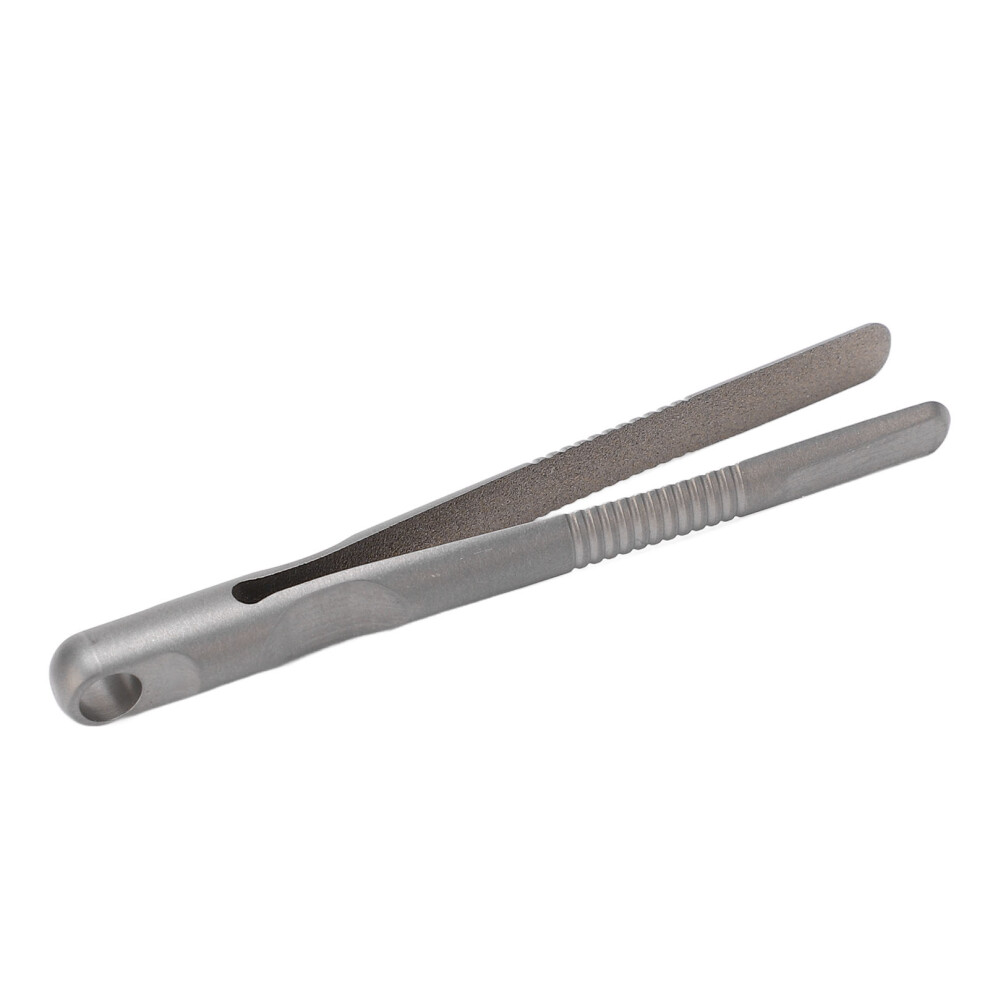 EDC Mini Keychain Tweezer Titanium Alloy Portable TC4 Small Tweezer Outdoor Gadget Mini Tool