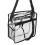 Transparente Messenger-Tasche große Kapazität durchsichtiger PVC 12