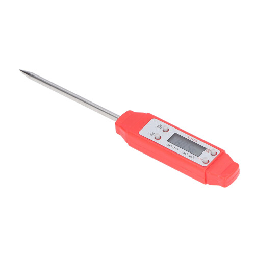 Rotes Stift-Stil-Lebensmittelthermometer 160mAh Taschenformat