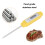Stiftförmiger digitaler Thermometer 160 mAh gelbes Taschenformat 7