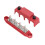 4-Post-Verteilerblock M8-Gewindestifte 250 A Rot 13