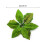 Stoffblumen, 22 cm, Weihnachtsornament-Farbe 2