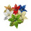 Stoffblumen, 22 cm, Weihnachtsornament-Farbe 5