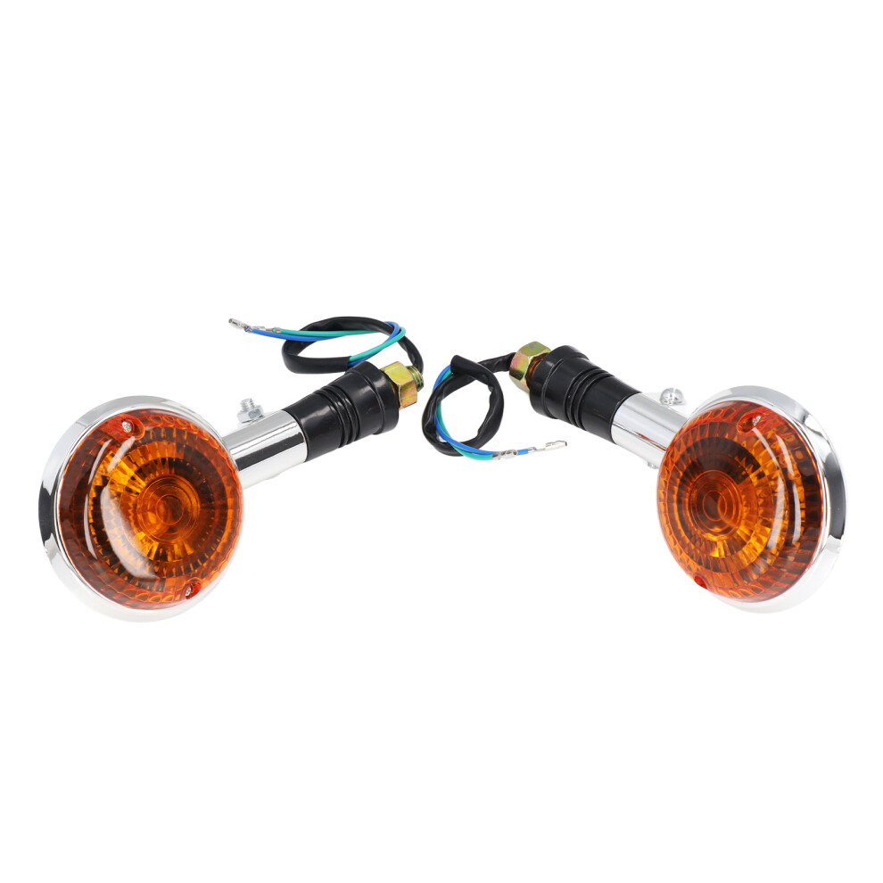 2Pcs Motorcycle Rear Turn Signal Indicator Waterproof 1D6â83330Â00Â00 Replacement For Boulevard 1999Â2001 Light 8701321277936