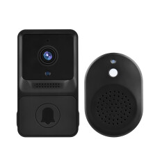 1080P Smart-Türklingel 800 mAh 8  4,5  2,4 cm Schwarz