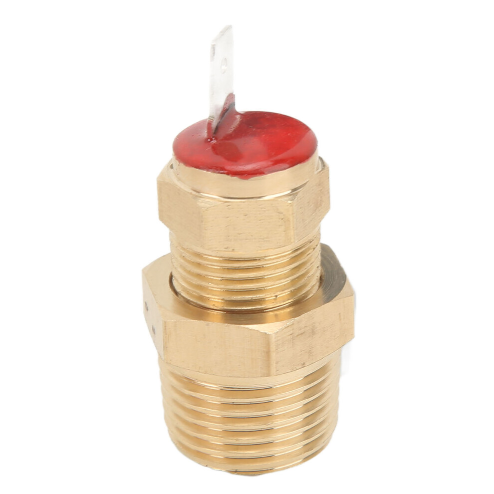 Engine Radiator Cooling Fan Thermostat Temperature Switch 3/8In Npt Thread 185Â 200F For 10 12 14 16In Fans 4941321279682