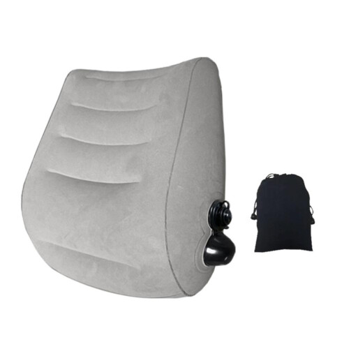 Almohada lumbar inflable 42*40*15 cm, Almacenamiento 13*10*10 cm 1