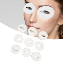 900 piezas de hojas de parches para ojos ultrafinas blancas