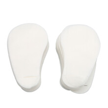 Papel para mascarillas de ojos, 400 piezas, algodón puro, piel universal