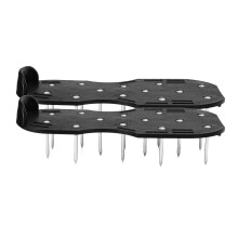 Manuelle Vertikutier-Schuhe 891 g Platte 29,5 cm Schwarz