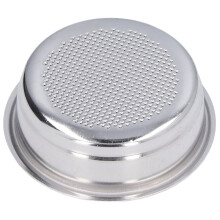 Cuenco filtro de café de acero inoxidable de 51 mm, duradero, de una sola capa, accesorio para café.